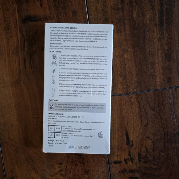 40 Pcs Wax Strips Lip Wax Strips For Women Facial Hair Removal Waxing Strips - Picture 7 of 7